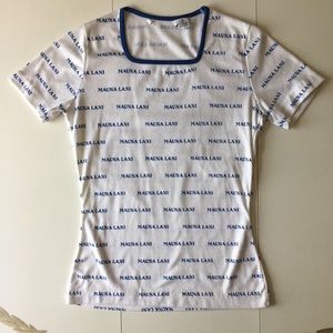 Vintage Hawaiian Mona Lani Square Neck T Shirt